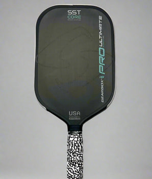 Custom GEARBOX Pro Ultimate Elongated 16mm - Pickleball Paddle - Hesacore Grip - Panda