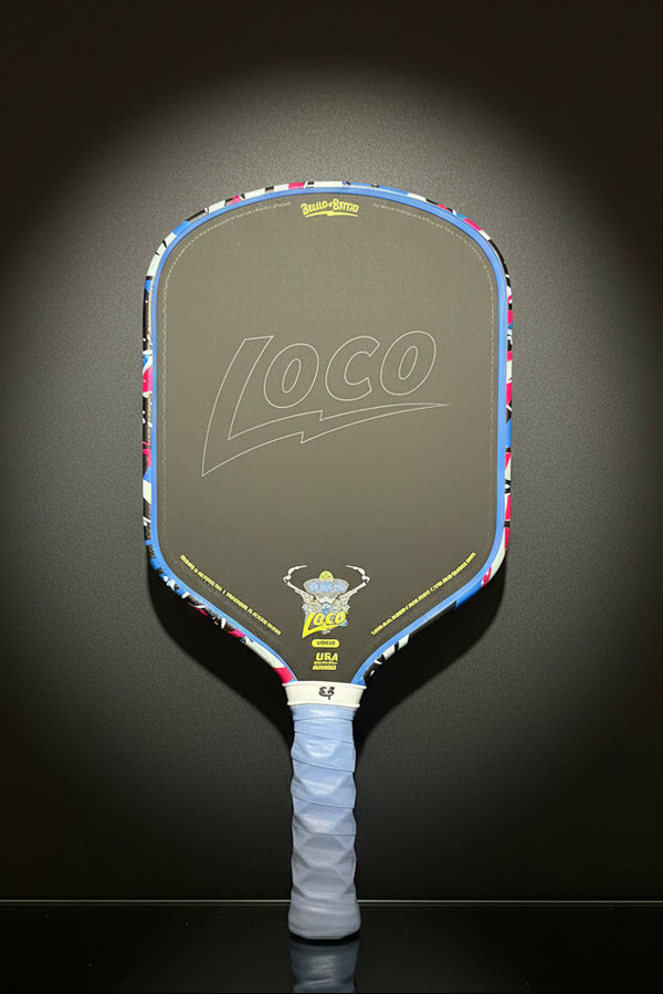 Custom Bread & Butter Loco Pickleball Paddle — Graffiti