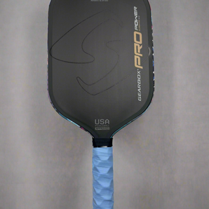 Custom GEARBOX Power Pro Elongated 14mm - Pickleball Paddle - Hesacore Grip - Grafitti