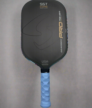 Custom GEARBOX Power Pro Elongated 14mm - Pickleball Paddle - Hesacore Grip - Grafitti