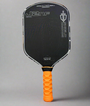 Custom HONOLULU Pickleball Company Sword & Shield J2NF - Orange Camo - Spinwave Pickleball Inc.