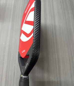 Selkirk LUXX Control Air Invikta With InfiniGrit - Red - USED - Spinwave Pickleball Inc.