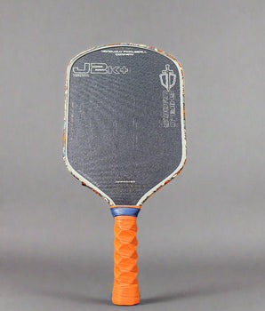 Custom Blue HONOLULU Pickleball Company Sword & Shield J2K+ - Rock n Skulls - Spinwave Pickleball Inc.