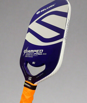 Custom SELKIRK Amped Pro Invikta Pickleball Paddle - Hesacore Grip - Purple Haze