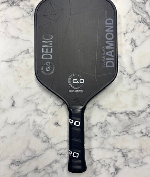 DEMO Six Zero Double Black Diamond Control Pickleball Paddle 16mm - Spinwave Pickleball Inc.
