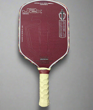 Custom Red HONULULU Pickleball Company Sword & Shield J2K - Skulls