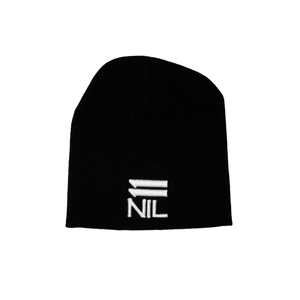 11Nil BASELINE BEANIE - BLACK/WHITE