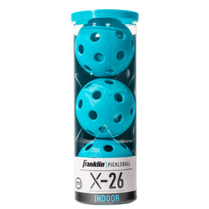 FRANKLIN X-26 Performance Indoor Pickleballs 3 Pack