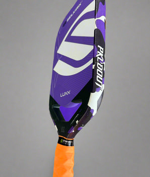 Custom Selkirk Luxx InfiniGrit 19mm Pickleball Paddle - Hesacore Grip - Purple Haze