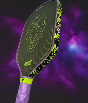 Custom Bread & Butter Invader 16mm Pickleball Paddle - Hesacore - Purple Haze