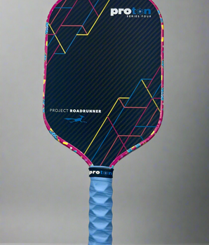 Custom Proton Series Four 15mm Pickleball Paddle - Hesacore Grip - Donut Shop