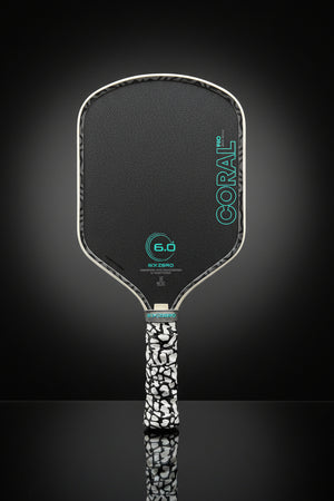 Custom Six Zero Coral Pro 16mm Pickleball Paddle - Panda