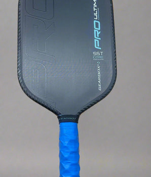 Custom GEARBOX Pro Ultimate Elongated 16mm - Pickleball Paddle - Hesacore Grip - Slyce Speed Cap - Subzero