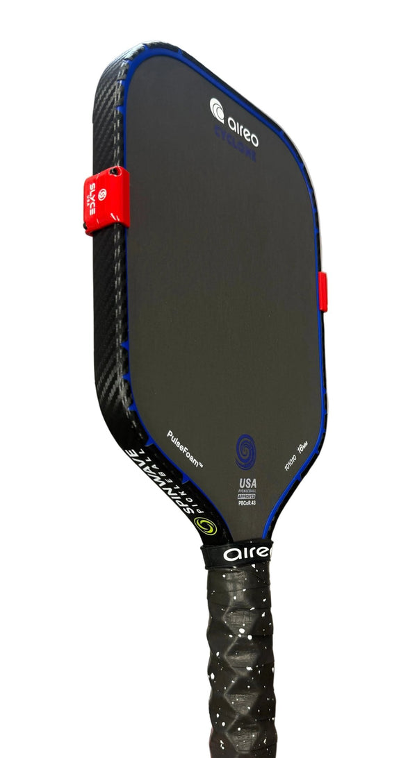 Custom Aireo Cyclone 16mm Pickleball Paddle - Budget Boomie - Spinwave Pickleball Inc.