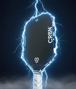 Custom CRBN Wave Genesis - Trufoam Waves Pickleball Paddle - Hesacore Grip - Grey Camo - Spinwave Pickleball Inc.