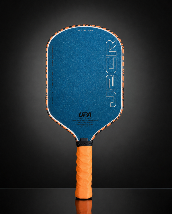 Custom HONOLULU Pickleball Sword & Shield Crystal Blue J2CR - Tiger Style