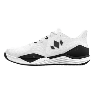 Diadem Court Burst - Men's Court Sneaker - White/Black