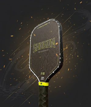 Custom Bread & Butter The Shogun 16mm Pickleball Paddle - Hesacore - The Dark Samurai - Spinwave Pickleball Inc.