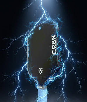 Custom CRBN Wave Genesis - Trufoam Waves Pickleball Paddle - Hesacore Grip - Riptide - Spinwave Pickleball Inc.