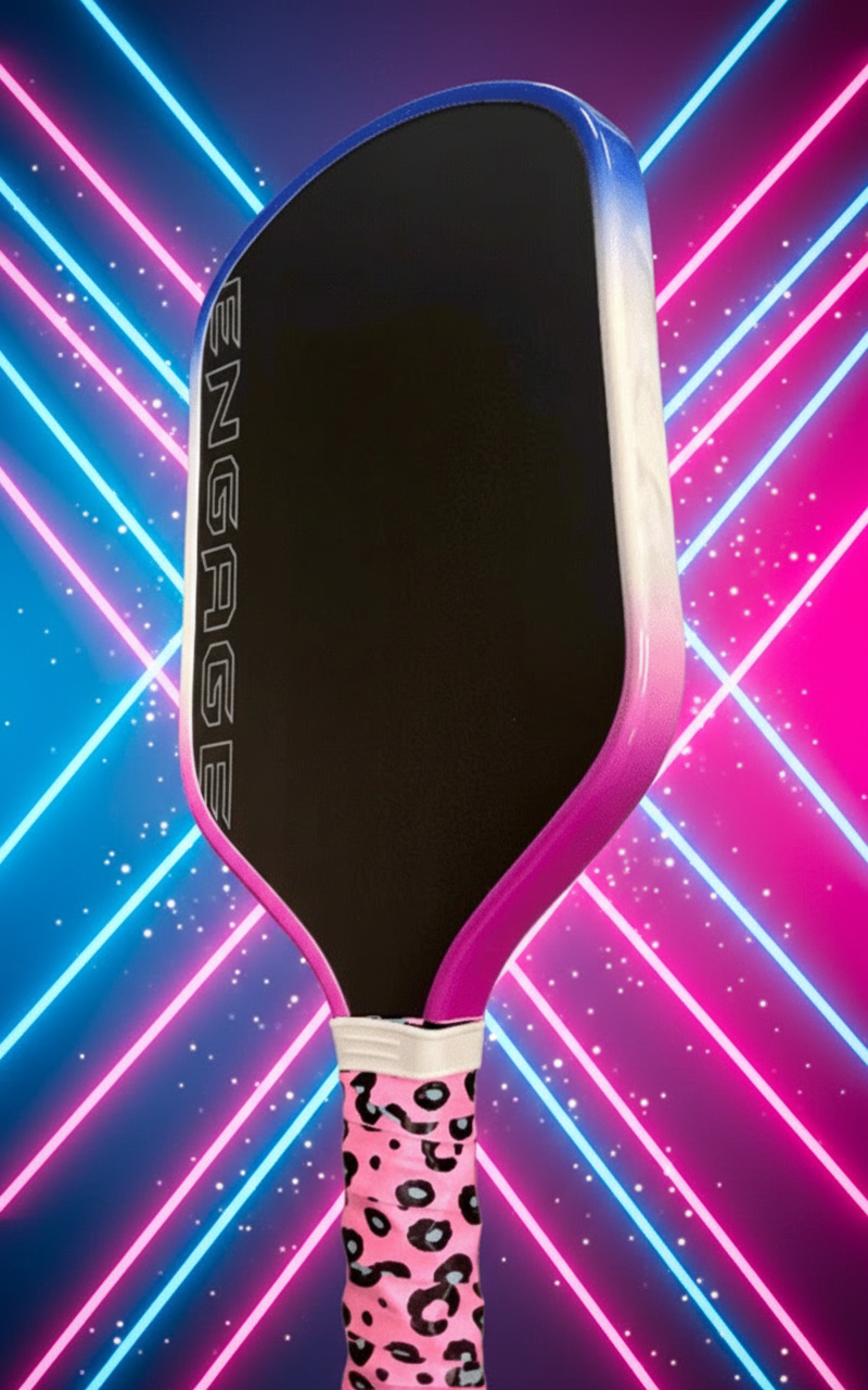Custom Engage Alpha Pro - Pickleball Paddle - Pink Cheetah - Spinwave Pickleball Inc.