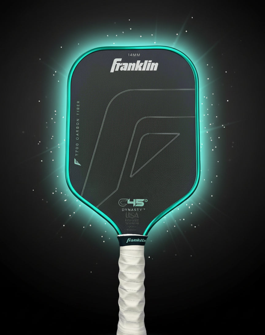 Custom Franklin C45 Dynasty Pickleball Paddle - Hesacore Grip - NY Jets - Spinwave Pickleball Inc.