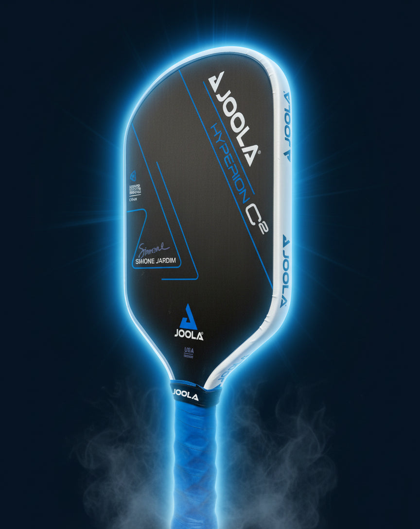 Custom Joola Hyperion C2 14mm - Hesacore Grip - Blue Dream - Spinwave Pickleball Inc.