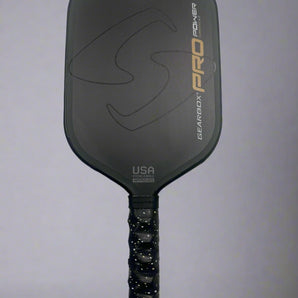 Custom GEARBOX Power Pro Elongated 14mm - Pickleball Paddle - Hesacore Grip - Phantom Menace