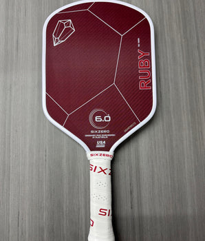 Six Zero Ruby Pickleball Paddle 16mm - USED