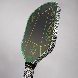 Custom Six Zero Double Black Diamond Control Pickleball Paddle - Safari