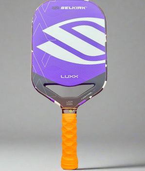 Custom Selkirk Luxx InfiniGrit 19mm Pickleball Paddle - Hesacore Grip - Purple Haze