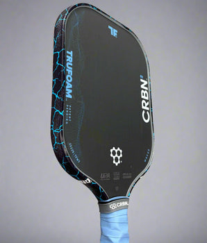 Custom CRBN Wave Genesis - Trufoam Waves Pickleball Paddle - Hesacore Grip - Riptide - Spinwave Pickleball Inc.