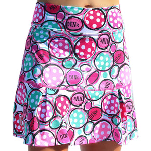 Pickleball Bella Dink 2 Drop Pleat Skort