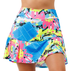 Pickleball Bella Open Play Drop Pleat Skort