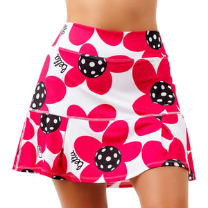 Pickleball Bella Poppy Drop Pleat Skort