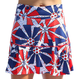 Pickleball Bella United We Dink Drop Pleat Skort