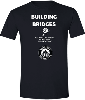 Building Bridges Men's Tee - Spinwave Pickleball Inc.