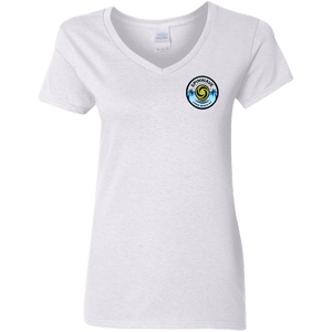 Long Beach Pickleball Ladies V-neck T-Shirt