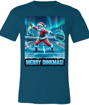 Spinwave Pickleball Tri - Blend “Merry Dinkmas” Shirt – Limited Holiday Edition - Spinwave Pickleball Inc.