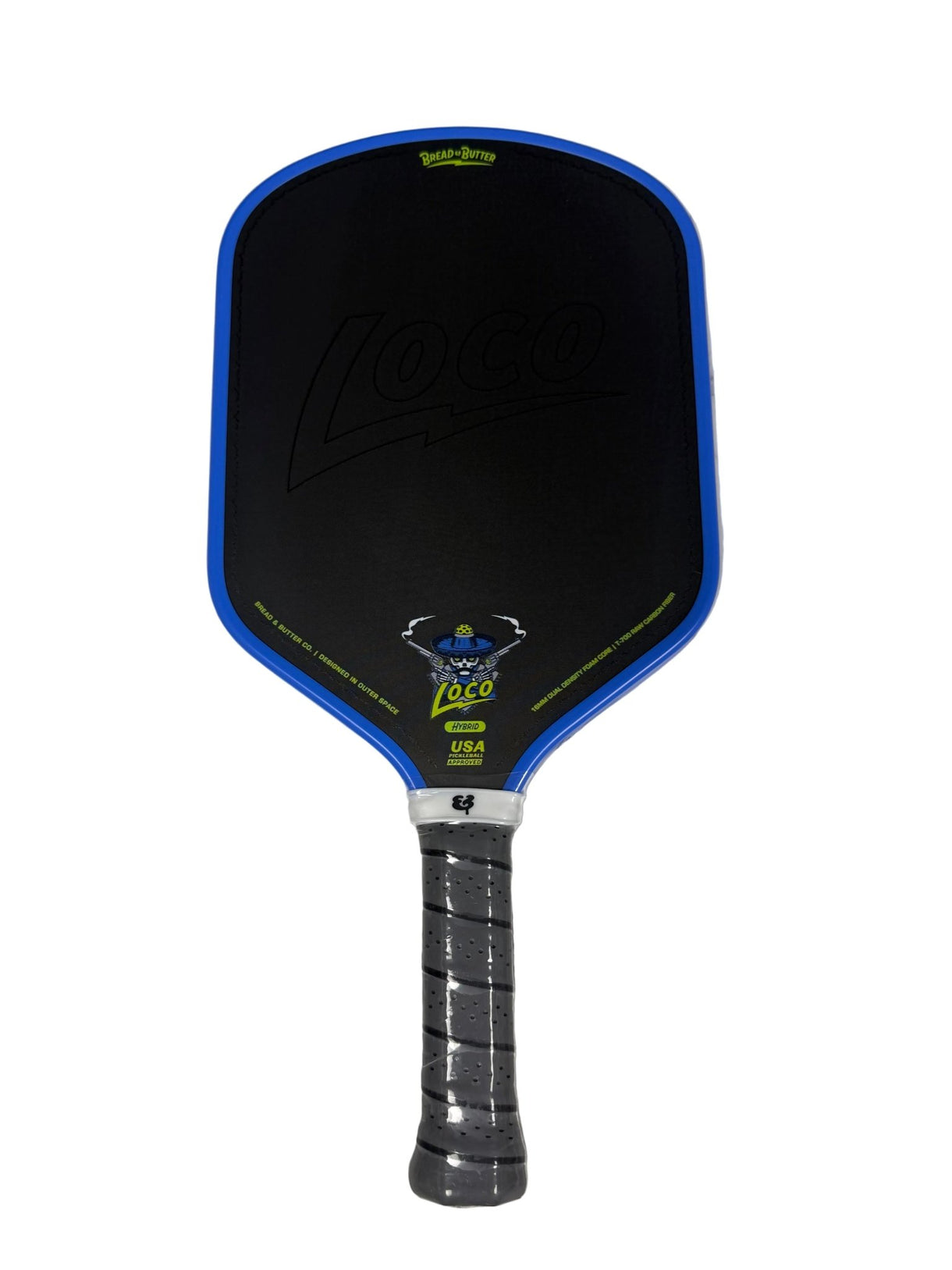 Bread & Butter LOCO Hybrid 16mm Paddle – Spinwave Pickleball Inc.