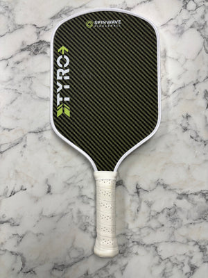 Spinwave Tyro 16mm Kevlar/Carbon Pickleball Paddle — Spinwave Certified Pre-Owned (Mint)