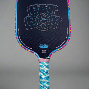 Custom Bread & Butter The Fat boy 16mm Pickleball Paddle - Hesacore Grip - Coffee & Donuts