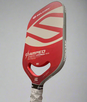 Custom SELKIRK Amped Pro Invikta Pickleball Paddle - Hesacore Grip - Crimson Storm