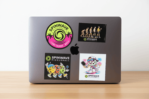Spinwave Sticker Pack — 4 Stickers