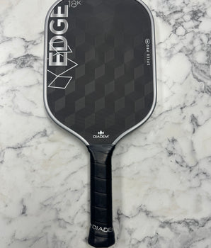 DIADEM Edge 18K  Speed Pro Pickleball Paddle 14 mm 8.0 oz Black Silver - USED