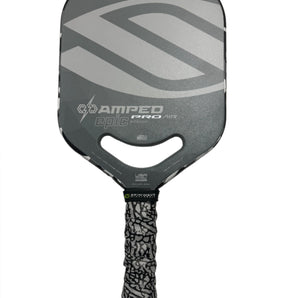 Custom SELKIRK Amped Pro Air Pickleball Paddle - Hesacore Grip - Grey Ghost