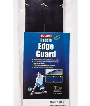 TOURNA Pickleball Paddle Edge Guard - Solid Black