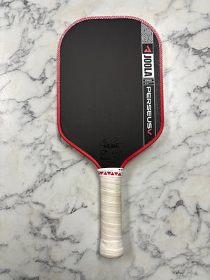 JOOLA Ben Johns Perseus Pro V Blaze Red 14mm Pickleball Paddle — Spinwave Certified Pre-Owned (Excellent)