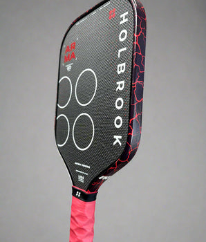 Custom Holbrook  ARMA Metallic Pickleball Paddle - Red Magma
