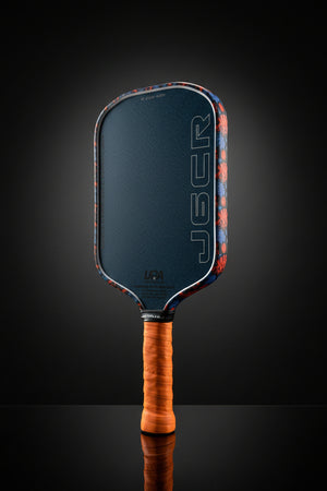Custom HONOLULU Pickleball Sword & Shield J6CR Blue Crystal - Brunson Burner