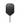 RPM Friction Pro V2 16mm Elongated pickleball paddle in Black/Red, front view